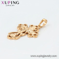 33965 xuping hot sale cross new design gold religious pendant